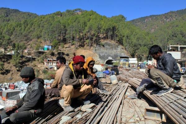 India Tunnel Collapse